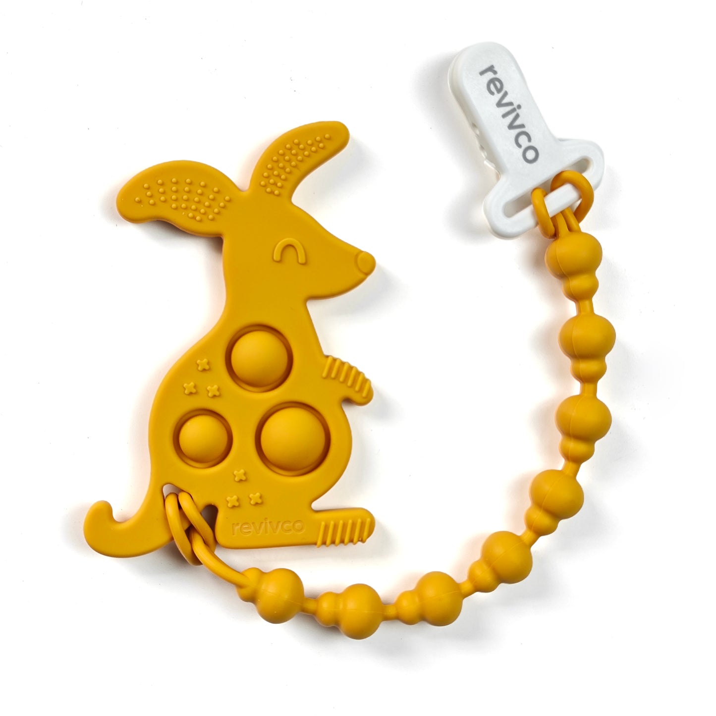 POP Kangaroo Teether – Soothes Sore Gums, Calms Busy Days