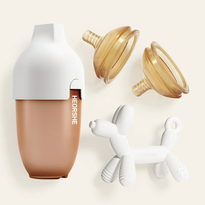 Revivco Feeding and Teething Kit — premium bottle and silicone teether
