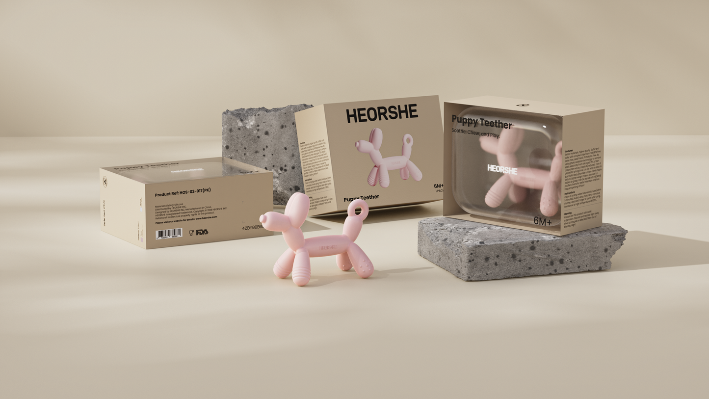 HEORSHE Puppy Teether – The Teether Parents Reach For First
