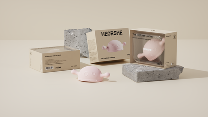HEORSHE Explorer Teether – Soothes Sore Gums for Active Hands